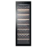 Haier wine bank 60 serie 5 ws190ga refroidisseur de vin compresseur pose libre noir 189 bouteilles