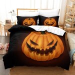 Halloween impression en d parure de couette avec fermeture eclair housse de couette respirantepour tout ...