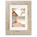 Hama cottage cadre pour une seule photo marron