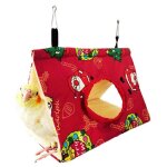 Hamac pour animaux de compagnie, cage en coton doux, pour perroquets, lapins, rats, hamster, chinchillas, ...