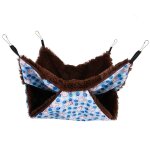 Hamac pour animaux de compagnie, tapis de suspension, cochon d'inde, chinchilla, lapin, lit - balanoire, ...