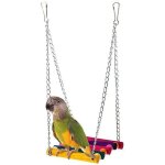 Hamac, balan�oire, jouet suspendu, accessoires pour cage a oiseaux, perroquets, perruches, calopsittes ...