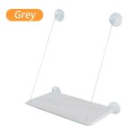 Hamac pour chat avec accroche fentre, poignes lavables, lit amovible pour animaux de compagnie, etagre ...