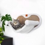 ® hamac pour chats stable avec fixation murale pour chats jusqu' 10 kg lit suspendu set complet lit ...
