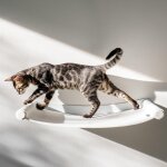 ® hamac pour chat xl en mtal mur d'escalade design pour chat lit mural pour chat extra large et stable ...