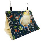Hamac en flanelle pour animal de compagnie, nid d'oiseau, niche, perroquet, hamster lavable, lovebird, ...