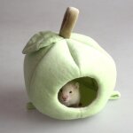 Hamac en forme de pomme, petit animal, lit souple, jouet pour furet, perroquet, hamster, rat, balan�oire, ...