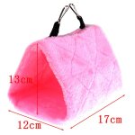 Hamac de hamster en coton mian wo nid de perroquet mynan starling nid d'hiver triangle nid planeurs de ...