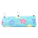 Hamac a imprim c?ur pour petits animaux, lit - balanoire, tunnel, furet, accent, hamster, chaud, jouet ...