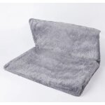 Hamac en peluche en forme de l pour chat, lit suspendu, accent de chat, tabouret de chevet, rebord de ...