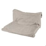 Hamac de radiateur pour chat chill gris en peluche