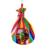 Hamac en toile pour perroquets, nid de couchage, pour petits animaux domestiques, cage suspendue, sac ...