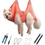 Hamac toilettage pour chats et petits chien - accessoire de table toilettage pour coupe griffes ongle ...