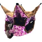 Hamac triple pour petit animal de compagnie, lit pour rat, cochon d'inde, accessoires de literie confortables, ...