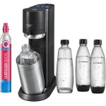 Hamiltion - e - duo machine a gazifier electrique avec cylindre de co2, bouteille en verre et 2 bouteilles ...