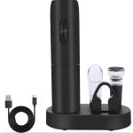 Hamiltion - i set tire - bouchon electrique rechargeable 6 en 1 i ouvre - bouteille electrique professionnel ...