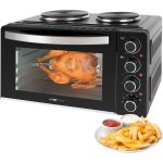 Hamiltion - mini - four avec plaques de cuisson et broche tournante cuisson et rôtissage simultanés mini ... Hamiltion - mini - four avec plaques de cuisson et broche tournante cuisson et rôtissage simultanés mini ...