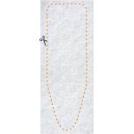 Hamiltion - molleton table a repasser 140x55cm rembourrage extra epais [700g / m] - tapis de planche ...