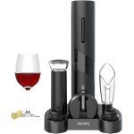 Hamiltion - ouvre bouteille electrique tire bouchon screwpull automatique, aliment par pile (set avec ...