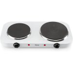 Hamiltion - plaque chauffante double acier inoxydable kp - 6245 ¿ 2 500 w ¿ blanc, 1500w + 1000w Hamiltion - plaque chauffante double acier inoxydable kp - 6245 ¿ 2 500 w ¿ blanc, 1500w + 1000w