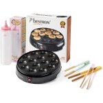 Hamiltion - poffertjesmaker - kit economique avec bouteille a pte et 3 pinces de service - idal pour ...