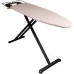 Hamiltion - table a repasser ultra lgre pliable licht en aluminium 125x40 h92cm avec repose fer et ...