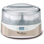 Hamiltion - yg231e32 yaourtire yogurteo 7 pots de yaourt inclus programmable ecran lcd minuteur 13w ...