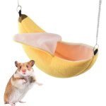 Hamster banane, hamster, petit animal, lit chaud pour cage a hamster, hamster, petit oiseau