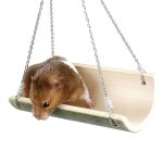 Hamster a bascule, mignon, cage en bois, gadget suspendu, jouet, souris d'amusement, accessoires pour ...