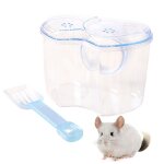 Hamster petit animal domestique, salle de bain en plastique, sable, maison, sauna, toilettes, baignoire ...