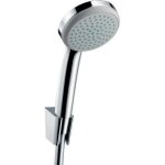 Hansgrohe - ensemble support mural et douchette 1jet avec flexible de douche 160 cm chromé - gris Hansgrohe - ensemble support mural et douchette 1jet avec flexible de douche 160 cm chromé - gris