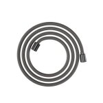 Hansgrohe - flexible de douche hansdesignflex 200 cm noir chrom� bross� - noir