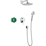 Hansgrohe - hansgrohe pack encastré avec mitigeur mécanique focus chromé - rose Hansgrohe - hansgrohe pack encastré avec mitigeur mécanique focus chromé - rose