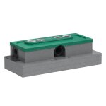 Hansgrohe raindrain ubox corps encastré de boîtier d?évacuation de caniveau de douche, pour installation ... Hansgrohe raindrain ubox corps encastré de boîtier d?évacuation de caniveau de douche, pour installation ...