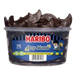 Haribo bonbons drop halve - manen gourmands sucr�s 1350g sac xxl saveur r�glisse authentique