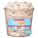 Haribo witte muizen bonbons g�lifi�s souris blanches sucr�es 1050g gourmandise festive f�te enfants plaisir ...