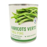 Haricots verts tr�s fins - conserve 800g