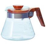 Hario en bois d'olivier 600 ml / cuillre a caf / transparent
