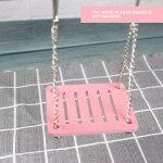 Harnais de balan�oire en bois produits pour petits animaux jouets de hamster chinchilla lit suspendu ...