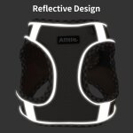 Harnais pour chien anti - evasion, gilet anti - traction avec laisse, maille respirante, bandes r�fl�chissante ...