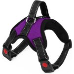 Harnais pour chien avec poign�e, facile a contr�ler, sangle de poitrine r�glable, avec poign�e contr�le, ...