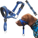 Harnais de dressage r�glable avec sangle de s�curit�, collier r�fl�chissant, anti - traction, taille ...