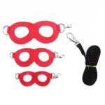 Harnais pour hamster, petit animal de compagnie, corde gerbille en coton, collier de plomb pour rat, ...
