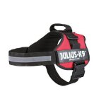 Harnais robuste julius k9 rouge pour chiens moyens et grands 2
