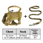Harnais tactique pour chien et chat, laisse réglable en maille douce, gilet anti - fuite pour animaux ... Harnais tactique pour chien et chat, laisse réglable en maille douce, gilet anti - fuite pour animaux ...
