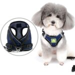 Harnais veste pour petit chien réglable réfléchissant en velours côtelé harnais et laisse anti traction ... Harnais veste pour petit chien réglable réfléchissant en velours côtelé harnais et laisse anti traction ...