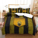 Harry potter ensemble housse de couett imprim� d et taie d'oreiller, ultra doux microfibre hypoallerg�nique ...