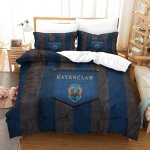 Harry potter ensemble housse de couett imprim� d et taie d'oreiller, ultra doux microfibre hypoallerg�nique ...