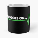 Heart attack survivor gift - the beat goes on classic mug Heart attack survivor gift - the beat goes on classic mug