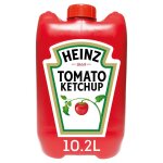 Heinz tomatenketchup ketchup tomate sauce condiment saveur riche 11, 4 kg grande bouteille pour cuisine ...